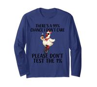 Il y a 99% de Chances Que Funny Goose Coffee ne m'intéresse Pas Manche Longue
