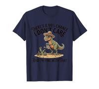 Il y a 99% de Chances Que Je m'en fiche de Funny Dino Gardening T-Shirt