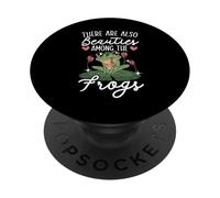 Il y a Aussi des beautés Parmi Les Grenouilles Toad Froggy PopSockets PopGrip Adhésif