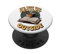 Il y a beaucoup trop de monde dehors PopSockets PopGrip Adhésif