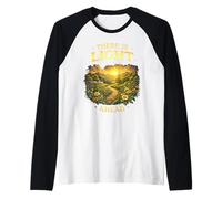 Il y a de la lumière Devant Un Dicton inspirant Espoir Manche Raglan