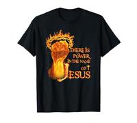Il y a de la Puissance au nom du feu de Jésus T-Shirt