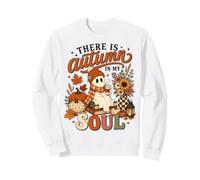 Il y a de l'automne dans Mon âme : Ghost Books Coffee Fall Scene Sweatshirt