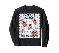 Il y a de l'espace Ici pour Tout Le Monde éducation astronomique des Enfants Sweatshirt