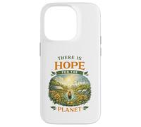 Il y a de l'espoir pour la planète Solarpunk Earth Day Green Life Coque pour iPhone 14 Pro