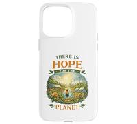 Il y a de l'espoir pour la planète Solarpunk Earth Day Green Life Coque pour iPhone 15 Pro Max