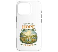 Il y a de l'espoir pour la planète Solarpunk Earth Day Green Life Coque pour iPhone 16 Pro