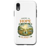 Il y a de l'espoir pour la planète Solarpunk Earth Day Green Life Coque pour iPhone XR