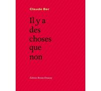 Il Y A Des Choses Que Non