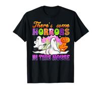 Il y a des horreurs dans Cette Maison, Halloween, drôles, Hommes et Femmes T-Shirt