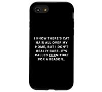Il y a des Poils de Chat Partout dans ma Maison, mais Je ne suis Pas Vraiment Coque pour iPhone SE (2020) / 7/8