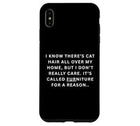 Il y a des Poils de Chat Partout dans ma Maison, mais Je ne suis Pas Vraiment Coque pour iPhone XS Max