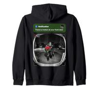 Il y a du Mouvement à Votre Porte d'entrée Bigfoot avec des Roses Sweat à Capuche