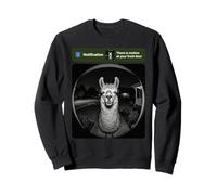 Il y a du Mouvement à Votre Porte d'entrée Lama Sweatshirt