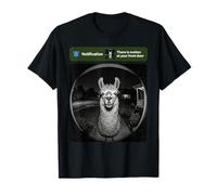 Il y a du Mouvement à Votre Porte d'entrée Lama T-Shirt