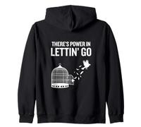 Il y a du Pouvoir dans Le lâcher-Prise Inspiration Liberté G Sweat à Capuche