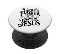 Il y a du Pouvoir dans Le nom de Jésus - Vintage Christian Faith PopSockets PopGrip Adhésif