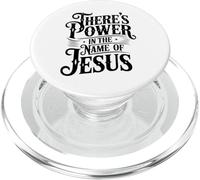 Il y a du Pouvoir dans Le nom de Jésus - Vintage Christian Faith PopSockets PopGrip pour MagSafe