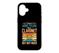 Il y a Plus à Vivre Que la Clarinette mais Pas Beaucoup Coque pour iPhone 16