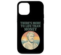 Il y a Plus dans la Vie Que l'argent - Philosopher Ancient Coque pour iPhone 12/12 Pro