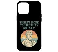 Il y a Plus dans la Vie Que l'argent - Philosopher Ancient Coque pour iPhone 12 Pro Max