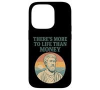 Il y a Plus dans la Vie Que l'argent - Philosopher Ancient Coque pour iPhone 14 Pro