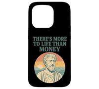 Il y a Plus dans la Vie Que l'argent - Philosopher Ancient Coque pour iPhone 15 Pro