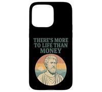 Il y a Plus dans la Vie Que l'argent - Philosopher Ancient Coque pour iPhone 15 Pro Max