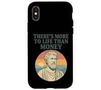 Il y a Plus dans la Vie Que l'argent - Philosopher Ancient Coque pour iPhone X/XS