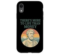 Il y a Plus dans la Vie Que l'argent - Philosopher Ancient Coque pour iPhone XR