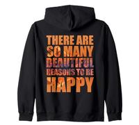 Il y a tellement de belles raisons d'être heureux Sweat à Capuche
