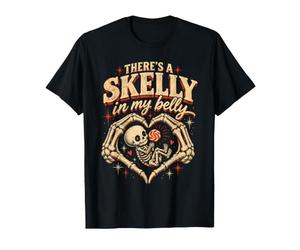 Il y a Une Odeur dans Mon Ventre Quand j'attends Maman, Halloween est drôle T-Shirt
