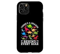 Il y a Une Raison derrière Chaque Rugissement d'un Mignon Dinosaure SPED Autism Coque pour iPhone 11 Pro
