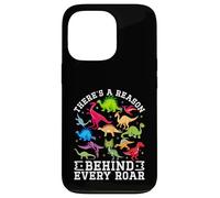 Il y a Une Raison derrière Chaque Rugissement d'un Mignon Dinosaure SPED Autism Coque pour iPhone 13 Pro