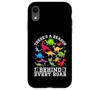 Il y a Une Raison derrière Chaque Rugissement d'un Mignon Dinosaure SPED Autism Coque pour iPhone XR