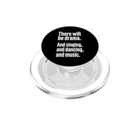 Il y Aura du théâtre et du Chant, de la Danse et de la Musique - Théâtre PopSockets PopGrip pour MagSafe