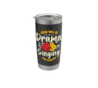 Il y aura un drame chantant et un théâtre musical de Broadway Gobelet isotherme en acier inoxydable double paroi