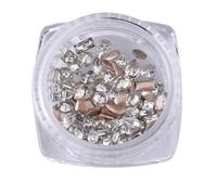 Œil Zircon Ongle Pierres Précieuses Pierres Pierres à Dos Plat Diamants Pour Nail Art Fournitures Bijoux