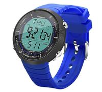 ILAME 10 ATM Résistant à l'eau Montre Sportive pour Natation et Plongée, avec Fonctions de Chronomètre, Compte à Rebours, Double Temps, Réveil, Format de 12 et 24 Heures Commutable