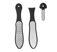 ILamourCar Lime pour Pieds Professionnel Râpe à Pieds, Pédicure Pied à Double Face Fichiers de pied pour Enlever la Peau Morte Râpe Pieds Outils de Pédicure Retire la Corne et les Durillons