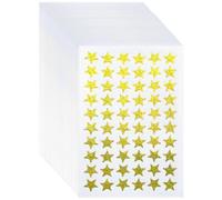 Ilamvie Lot De 1800 Petites Étoiles Dorées Stickers Pour Enfants,Étudiants,Enseignants,1,3 Cm De Diamètre,Autocollants Autocollants Pour Scrapbooking Diy Cadeau D'anniversaire