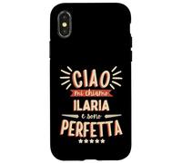 Ilaria Idea Regalo Personalizzata Amica Nome Divertente Coque pour iPhone X/XS