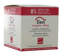 Ilast Lingettes Nettoyantes Stériles Paupières Et Peaux Pathologiques 20 Pièces
