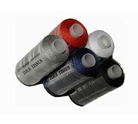 ILC MERCERIE PARADIS 5 Bobines De Fil A Coudre 100% Polyester 500 Mètres Noir, Marine, Gris, Blanc, Rouge
