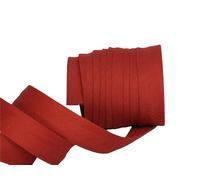 ILC MERCERIE PARADIS Biais Uni Bordeaux 20 mm x 2 mètres - Ruban Accessoires de Couture Uni - Vendu par 2 mètres (Bordeaux x 2 mètres)