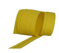 ILC MERCERIE PARADIS Biais Uni Jaune Soleil 20 mm x 2 mètres - Ruban Accessoires de Couture Uni - Vendu par 2 mètres (Jaune Soleil x 2 mètres)