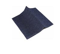 ILC MERCERIE PARADIS Percale Thermocollant -12 x 45 cm Bleu jean foncé - Pièce De Réparation Thermo Adhésive Tous Tissus. (Plusieurs couleurs au choix)