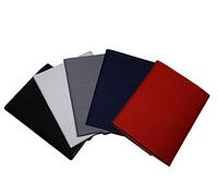 ILC MERCERIE PARADIS Percale Thermocollant -12 x 45 cm - Pièce De Réparation Thermo Adhésive Tous Tissus. (Plusieurs couleurs au choix) (5 percales noir/blanc/gris/bleu marine/rouge)