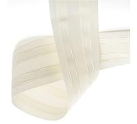 ILC MERCERIE PARADIS Ruflette Galon Fronceur ÉCRU pour Rideaux 7,5 cm de Large - au mètre (écru au mètre, 7,5 cm de Large)