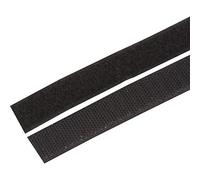 ILC MERCERIE PARADIS Scratch À Coudre ou ADHÉSIF au mètre 20 mm/25 mm/38 mm - Ruban Auto-agrippant à Coudre ou Autocollant (Scratch à Coudre 20 mm Noir)